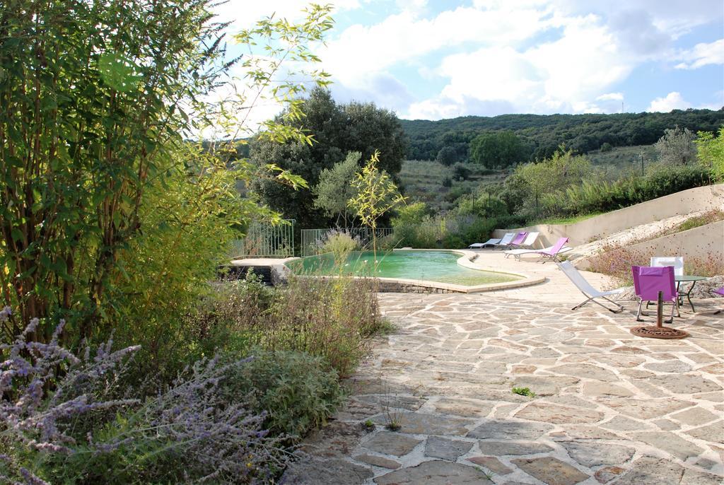 Les Jardins Du Mas Evesque Bed & Breakfast Rousson  Екстериор снимка