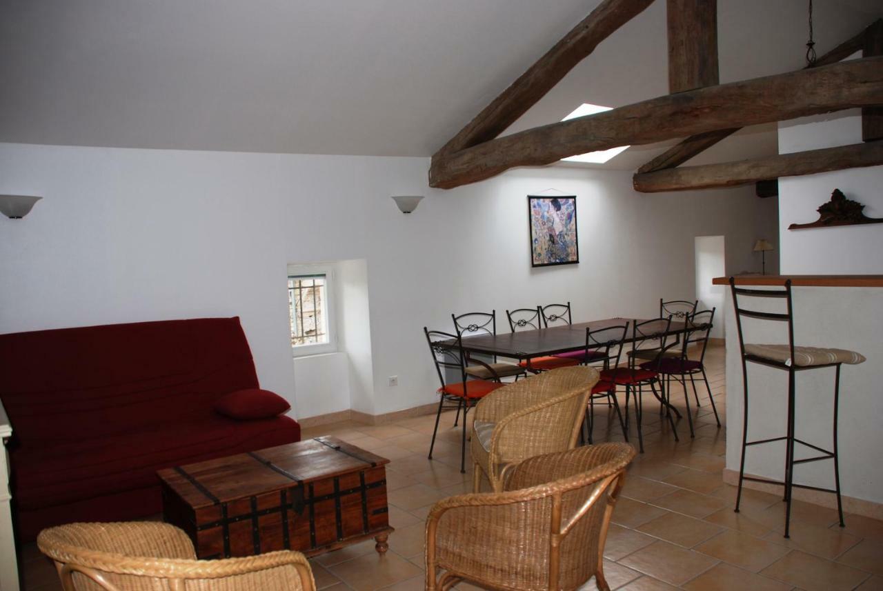 Les Jardins Du Mas Evesque Bed & Breakfast Rousson  Екстериор снимка